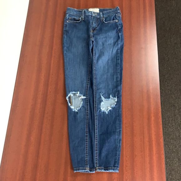 Free people high rise skinny - Picture 4 of 9